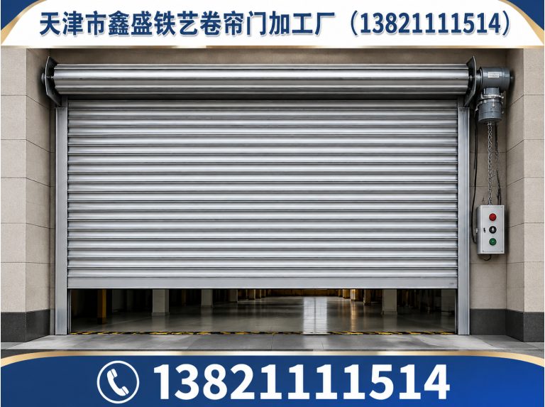 河北区电动卷帘门展示图